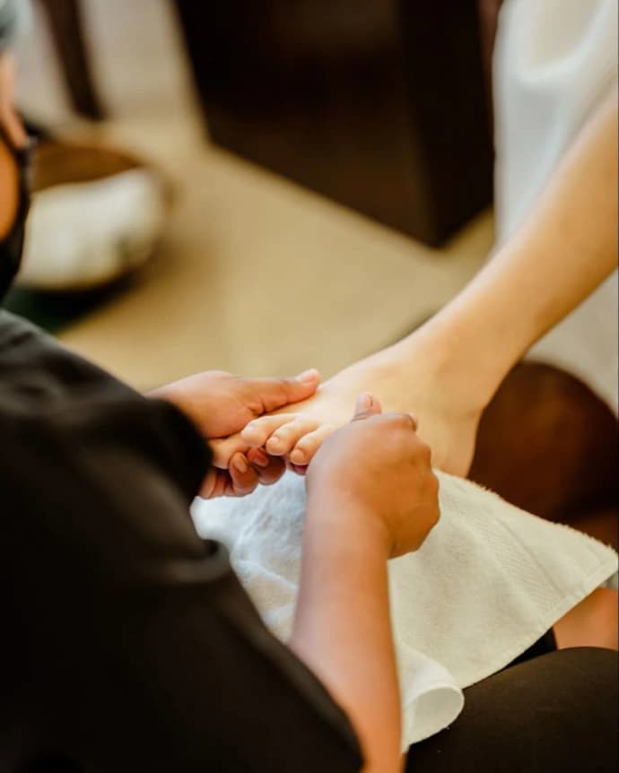 Pedicure met gelish
